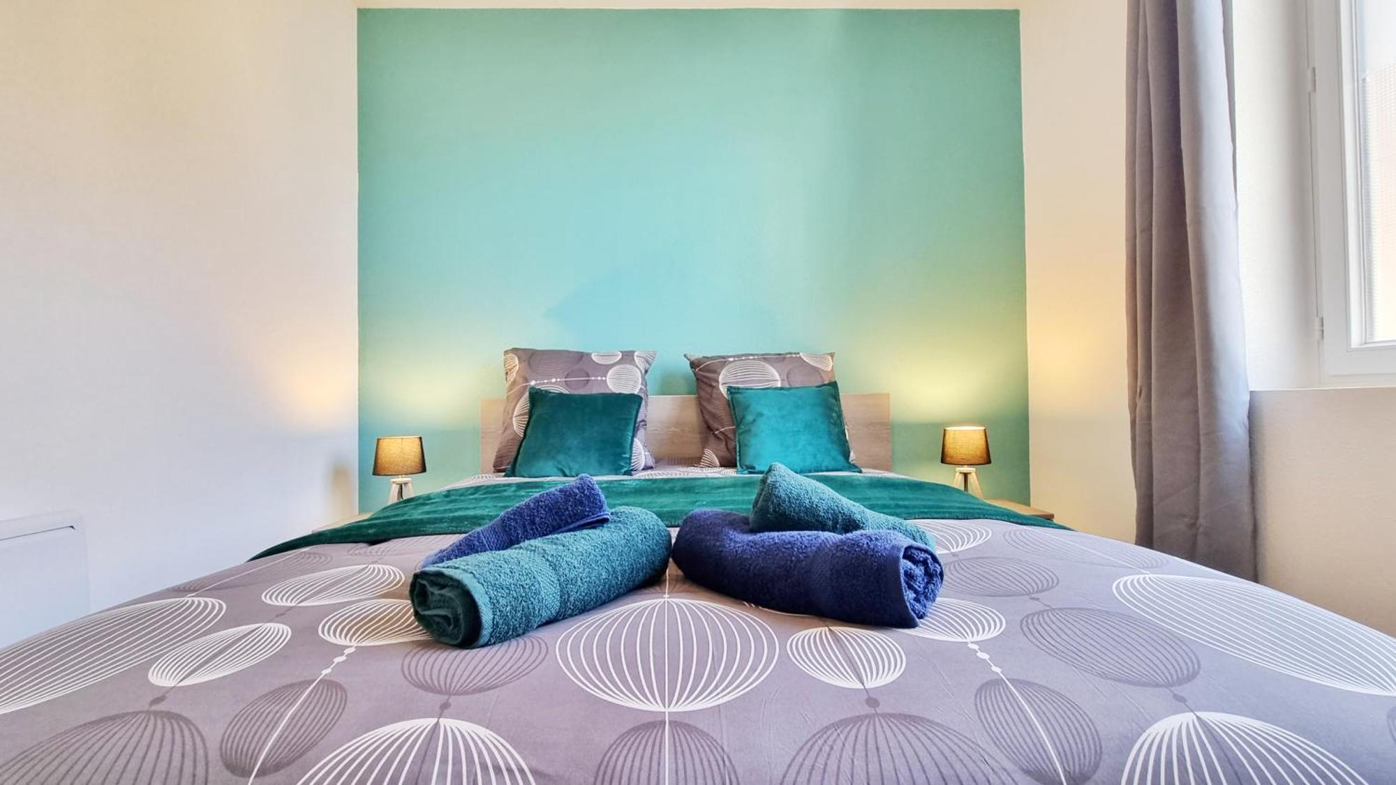 La Residence Evasion 3 - Original - Gare - Wifi - Relax Bnb ミュルーズ 部屋 写真